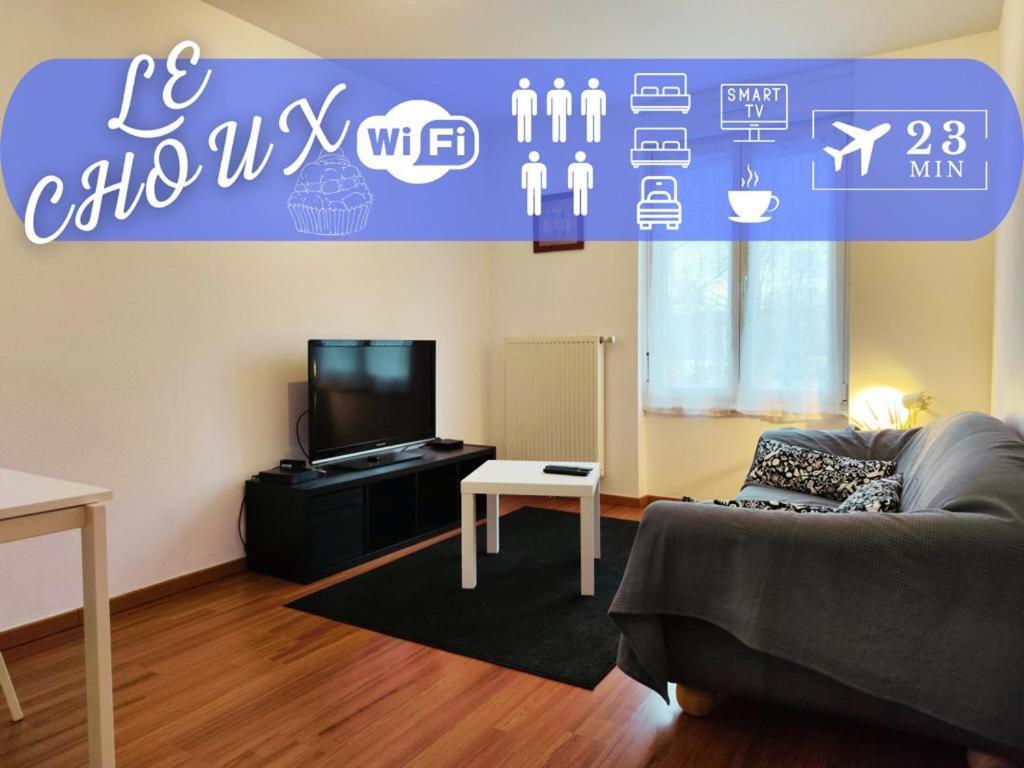 #Lesgourmandises Apartment Mulhouse Bilik gambar